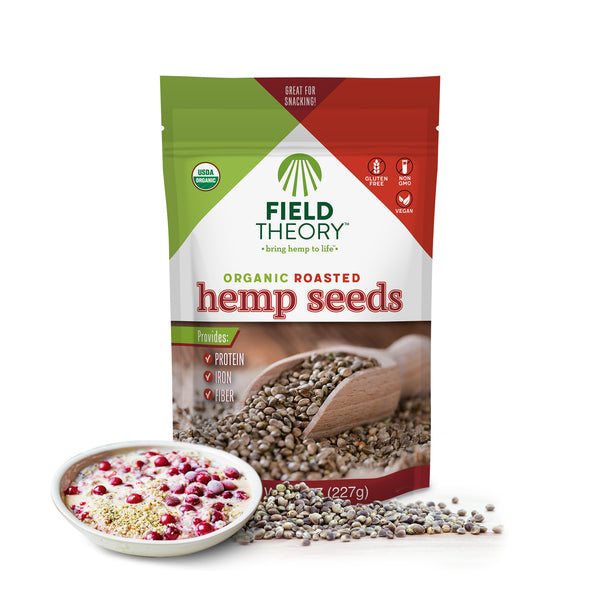 Field Theory Organic Roasted Hemp Seeds